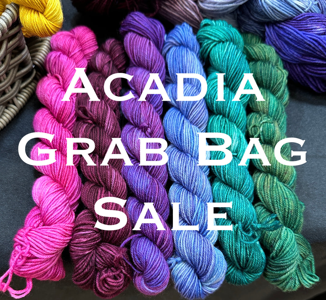 Acadia Fingering Kettle Dyed Tonals Grab Bag Sale