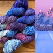 Load image into Gallery viewer, Mountain Sock Snowy Dawn Grand Teton National Park