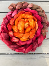 Load image into Gallery viewer, BFL/Silk Gradient 8 Ounce Braids Spinning Fiber