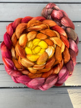 Load image into Gallery viewer, BFL/Silk Gradient 8 Ounce Braids Spinning Fiber