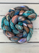Load image into Gallery viewer, Alpaca/Merino/Camel/Silk Top 4 Ounce BraidsHand Dyed Spinning Fiber