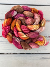 Load image into Gallery viewer, Alpaca/Merino/Camel/Silk Top 4 Ounce BraidsHand Dyed Spinning Fiber