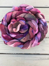 Load image into Gallery viewer, Cormo Top 4 ounce Braids Hand Dyed Spinning Fiber
