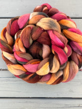 Load image into Gallery viewer, Cormo Top 4 ounce Braids Hand Dyed Spinning Fiber