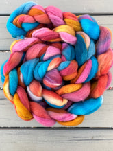 Load image into Gallery viewer, Cormo Top 4 ounce Braids Hand Dyed Spinning Fiber