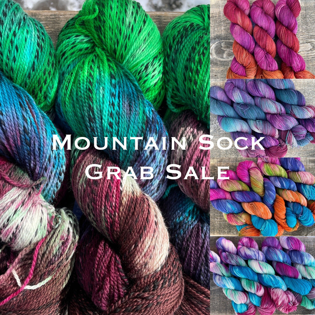 Mountain Sock Varigated Mystery Grab Bags