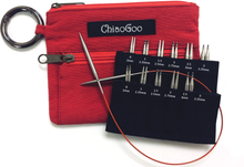 Load image into Gallery viewer, ChiaoGoo Twist Shorties Set 2" (5 cm) and 3" (8 cm) Tips Mini US Size 0 to 3