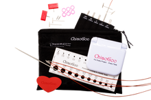 Load image into Gallery viewer, ChiaoGoo Twist Red Lace Mini 5" Interchangeable Knitting Needle Set US Size 000-1.5