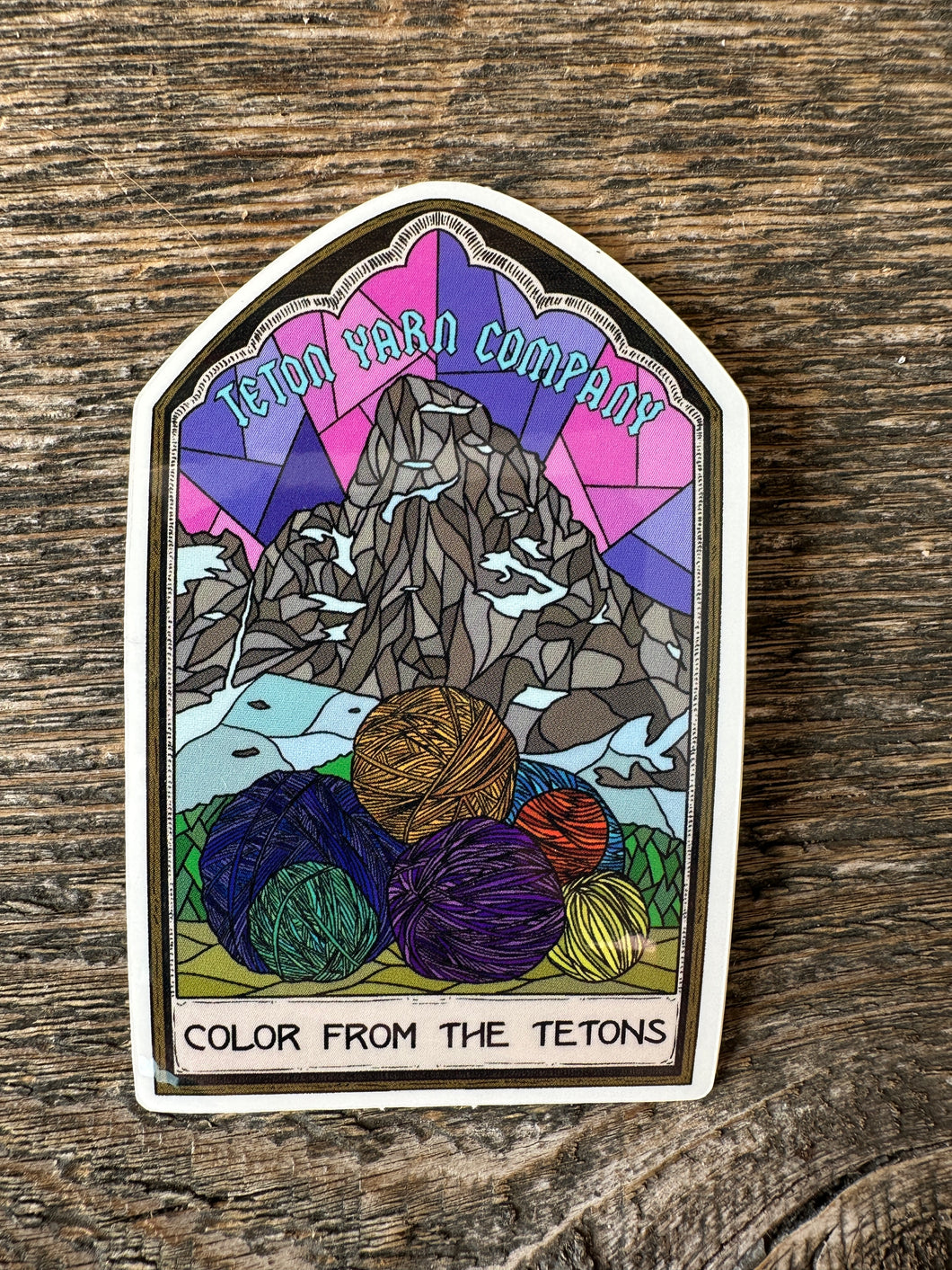Teton Yarn Company Stickers