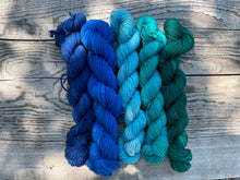 Load image into Gallery viewer, Mini Skeins Set Mountain Cool