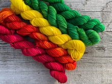Load image into Gallery viewer, Mountain Sock Five Skein Gradient Yarn Kit Summer Glory