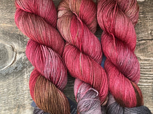 Load image into Gallery viewer, Denali Fingering Yarn Winter Cardinal OOAK