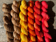 Load image into Gallery viewer, Mini Skeins Set Fire Fall Gradient Yosemite National Park