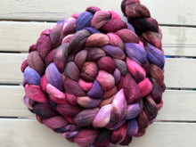 Load image into Gallery viewer, Superwash Merino Top Hand Dyed Spinning Fiber
