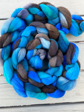 Load image into Gallery viewer, Cormo Top 4 ounce Braids Hand Dyed Spinning Fiber
