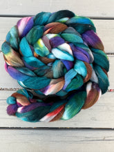 Load image into Gallery viewer, Cormo Top 4 ounce Braids Hand Dyed Spinning Fiber
