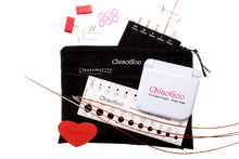 Load image into Gallery viewer, ChiaoGoo Twist Red Lace Mini 5&quot; Interchangeable Knitting Needle Set US Size 000-1.5
